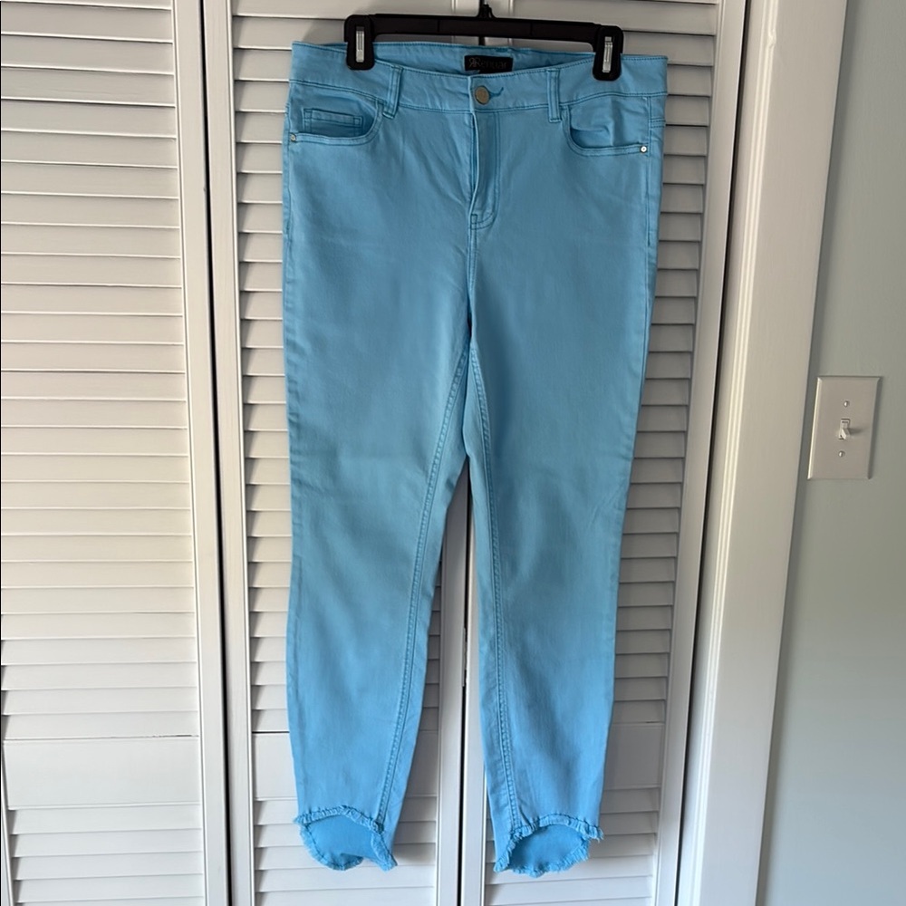 Renuar Sky Blue Casual Pants